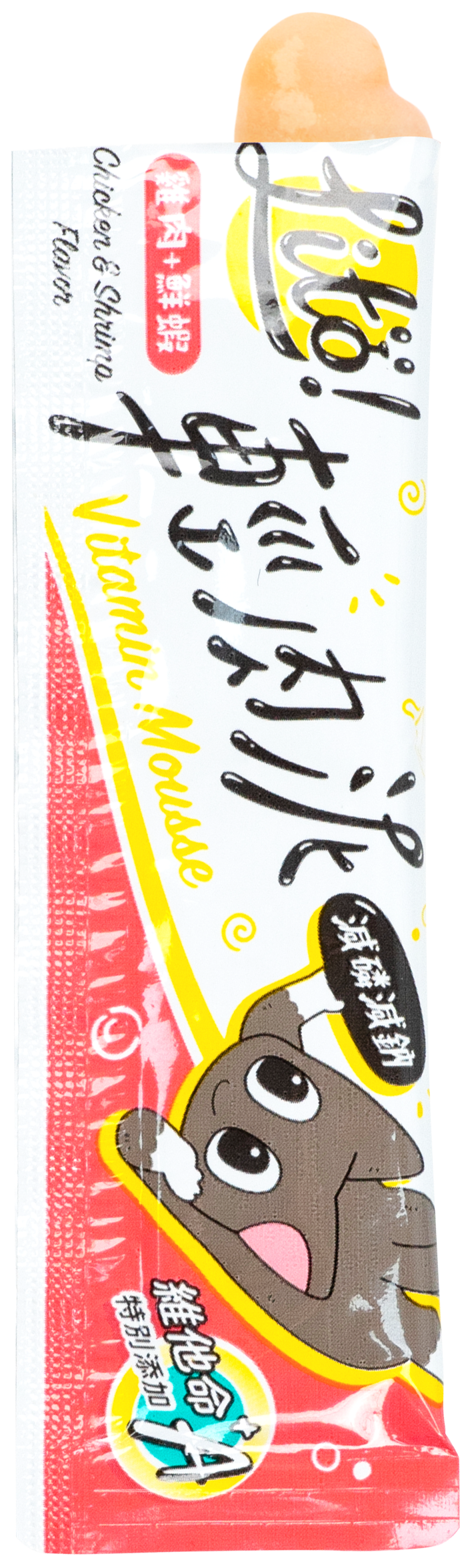 怪獸部落 - Litö! 輕肉泥 雞肉+鮮蝦(維他命A添加) 10g x 4條