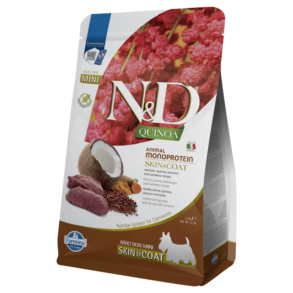 Farmina N&D - 皮毛保健－鹿肉 2.5kg