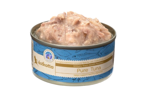 Astkatta - 肉絲主食罐 白鰹吞拿魚肉泌尿系統友善主食配方 80g