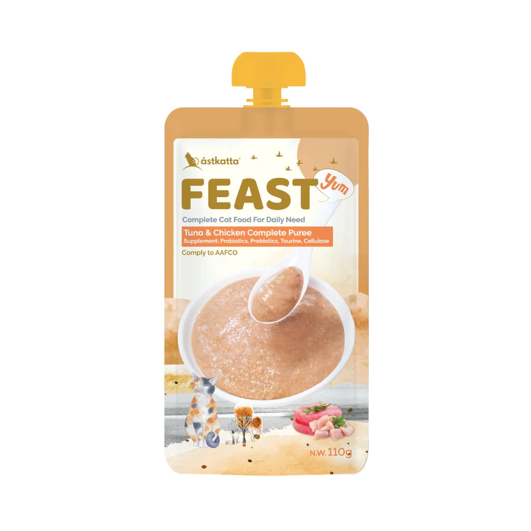 Astkatta - 吞拿雞肉鮮肉肉泥主食包 110g