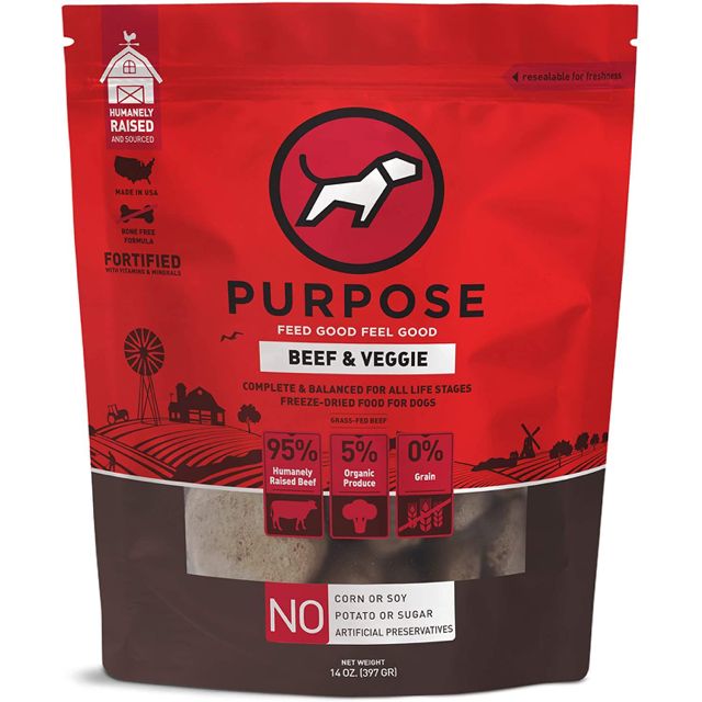 Purpose - 單一蛋白 凍乾牛肉 14 oz