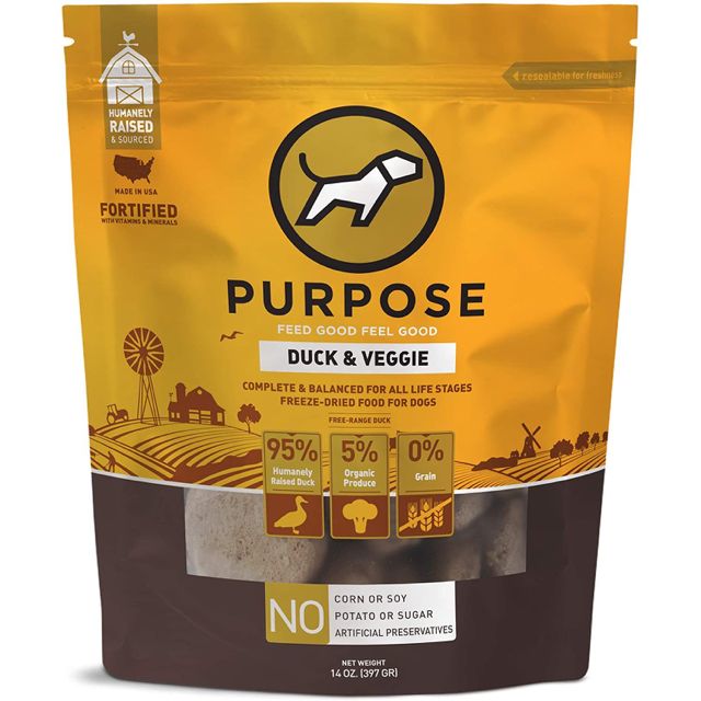 Purpose - 單一蛋白 凍乾鴨肉 14 oz