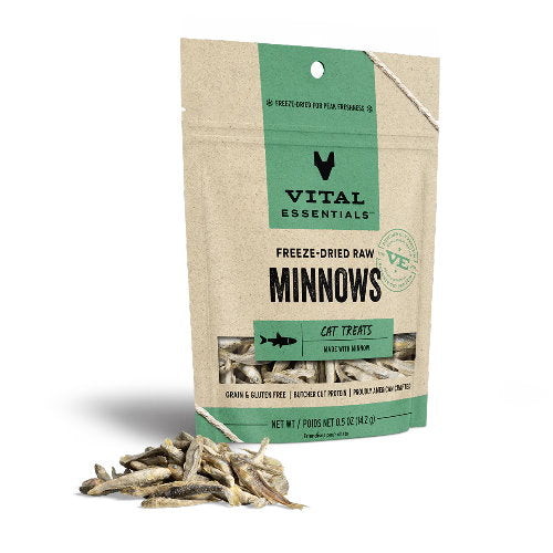 Vital Essentials - 鰷魚 凍乾小食 貓用 0.5 oz