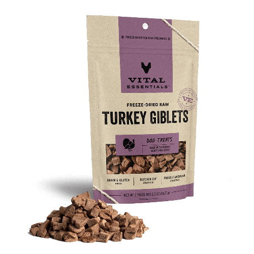 Vital Essentials - 火雞內臟粒 凍乾小食 犬用 2 oz